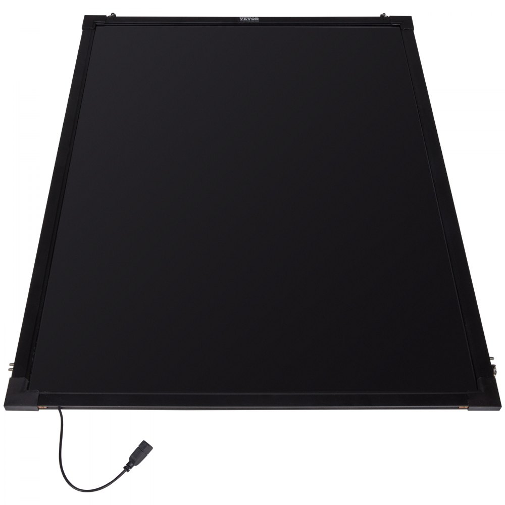 VEVOR LED Message Writing Board 81.3x61 cm Illuminated Erasable Lighted Chalkboard