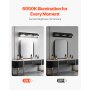 3-Light LED Modern Bathroom Vanity Light Fixtures 19.69-Inch Wall Light Fixtures