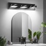 3-Light LED Modern Bathroom Vanity Light Fixtures 19.69-Inch Wall Light Fixtures