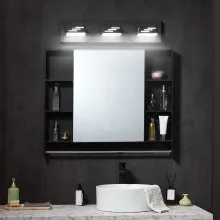 3-Light LED Modern Bathroom Vanity Light Fixtures 19.69-Inch Wall Light Fixtures