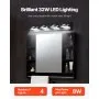 4-Light LED Modern Bathroom Vanity Light Fixtures 25.59-Inch Wall Light Fixtures