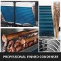 VEVOR 3 Tons Air-cooled Industrial Chiller 3HP Compressor Finned Condenser Micro-computer Control & 67L Stainless Steel Water Tank