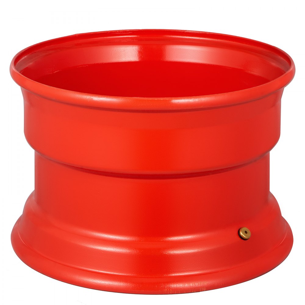 VEVOR Skid Steer Attachment 16.5*9.75in Skid Steer Quick Attach Plate Red Skidsteer Attachment 9.75" Height Quick Attach 6in Pilot Hole Skid Steer Attachments for 12-16.5 Tire
