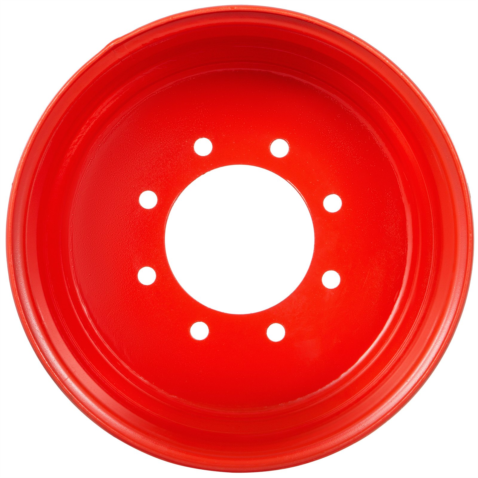 VEVOR Skid Steer Attachment 16.5*9.75in Skid Steer Quick Attach Plate Red Skidsteer Attachment 9.75" Height Quick Attach 6in Pilot Hole Skid Steer Attachments for 12-16.5 Tire