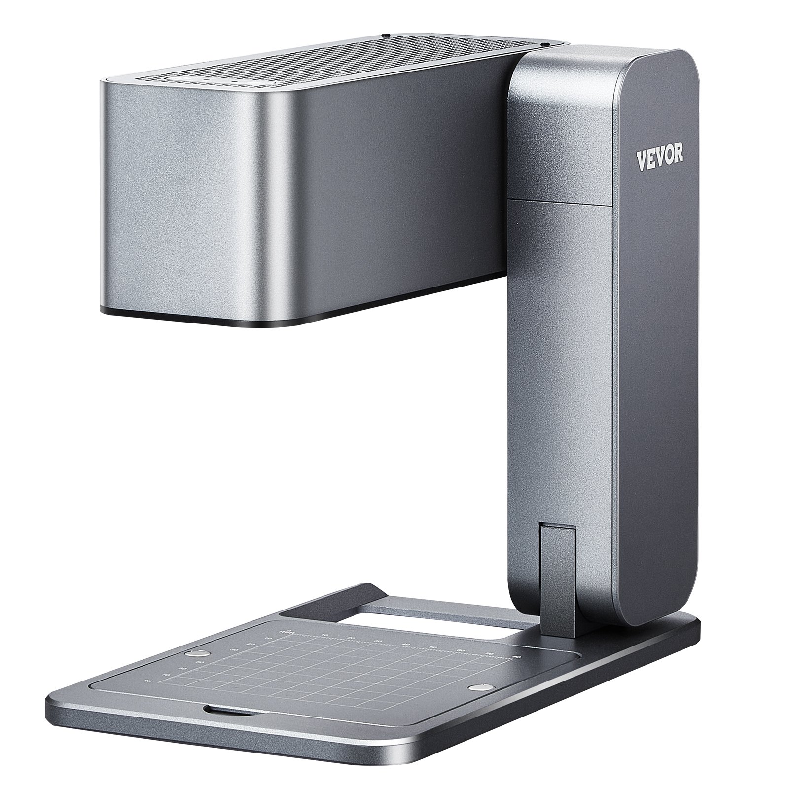 Přenosný laserový rytec VEVOR 600 mm/s 5W vysokorychlostní ruční gravírovací stroj 3,14'' X 3,14'' gravírovací plocha kompatibilní se systémem Android, Ios a Windows pro kov Single Blue Laser Wood Kožené šperky z akrylových vláken