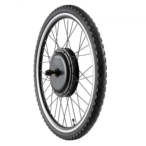 VEVOR 1000W Electric Bike Conversion Kit, 48V 420rpm 26" Front Wheel E-Bike  Hub Motor Kit with Upgraded Speed Controller, Throttle Grip Kit, LCD ...