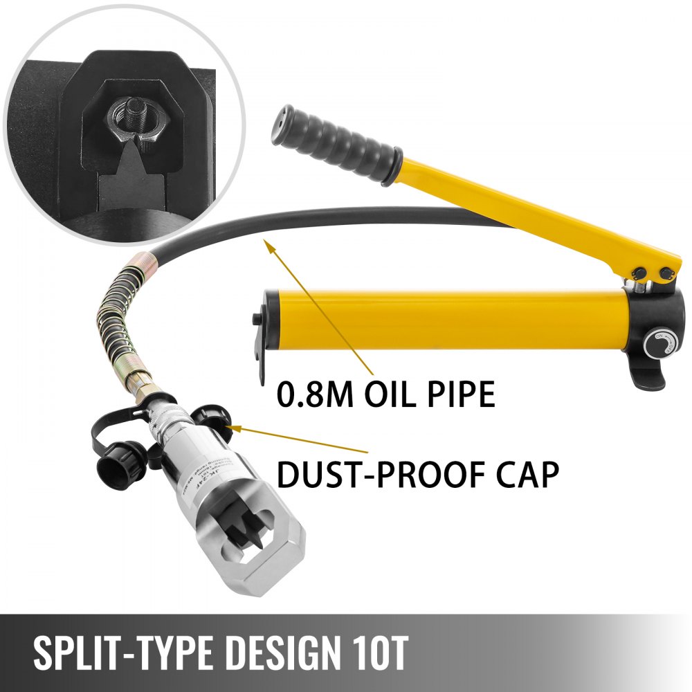 Hydraulic Nut Splitter Nut Cutter Tool 14-36mm Range Nut Split Type Nut Cutter
