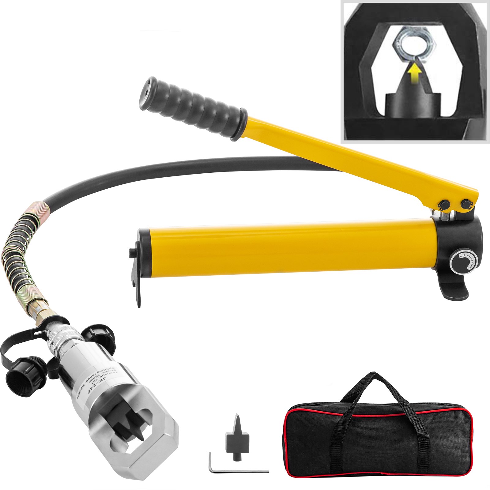 Hydraulic Nut Splitter Nut Cutter Tool 14-36mm Range Nut Split Type Nut Cutter