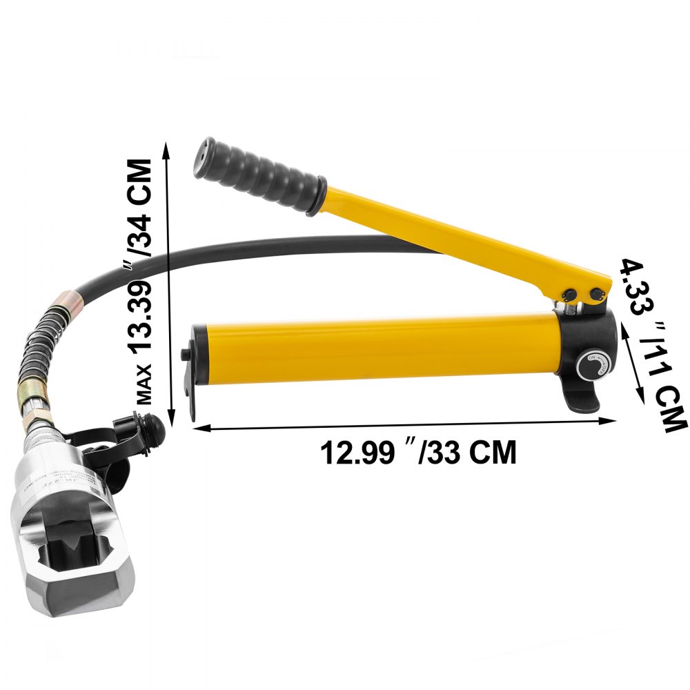 14t Hydraulic Nut Splitter Nut Cutter Tool 16-41mm Range Nut Split Type+tool Bag