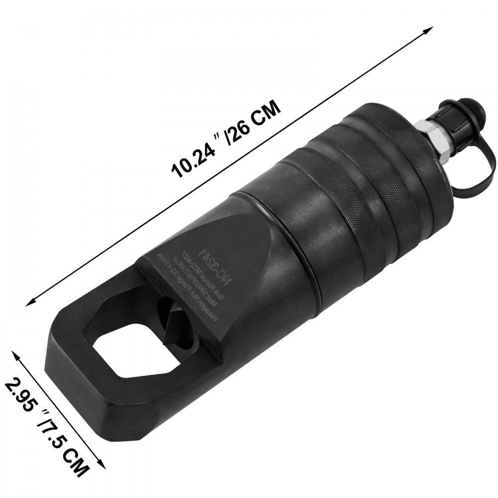 20t Hydraulic Nut Splitter Nut Cutter Tool Nc-41 Head 32-41mm Range + Tool Bag
