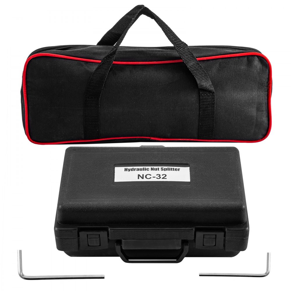 20t Hydraulic Nut Splitter Nut Cutter Tool Nc-41 Head 32-41mm Range + Tool Bag