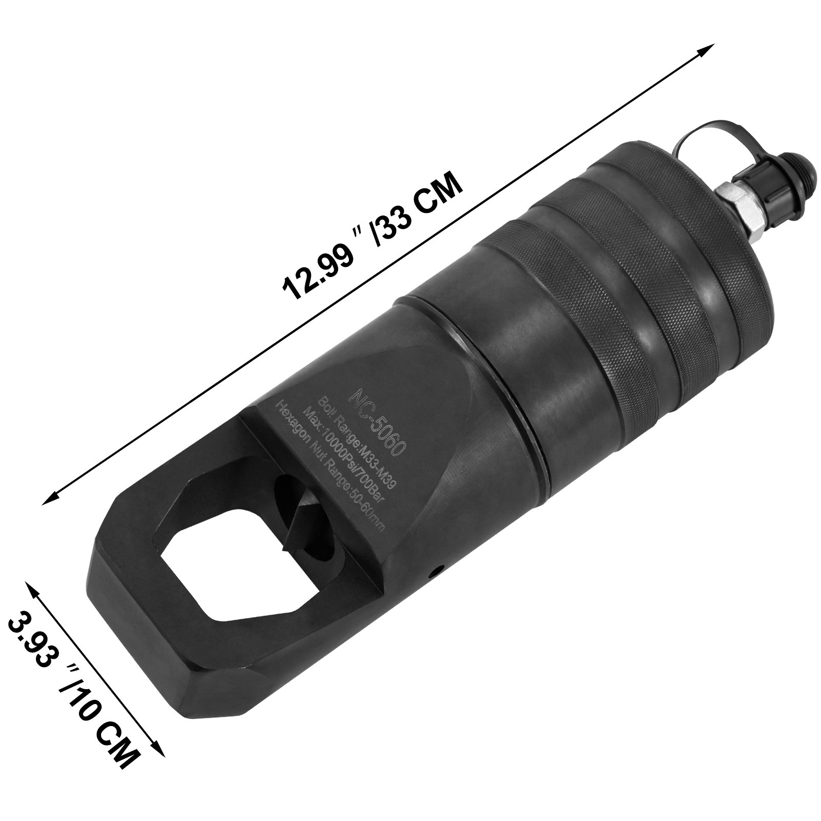 Hydraulic Nut Splitter Nut Cutter Tool Head 50-60mm Range Nut Cutter Splitter