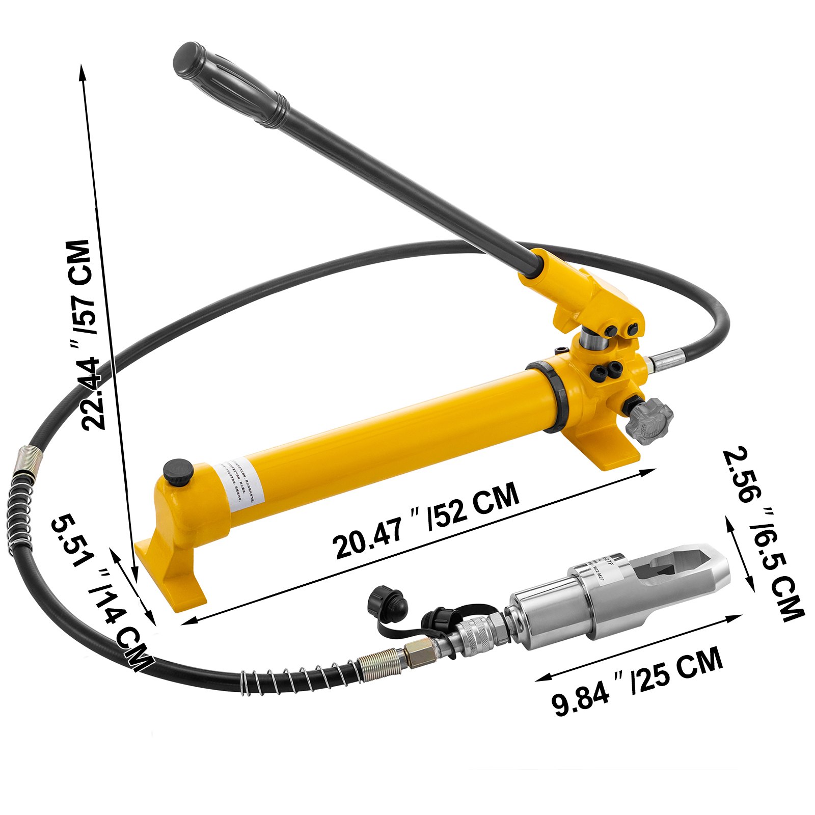Vevor Hydraulic Mutter Splitter Mutter Cutter Tool 18-46mm Range Mutter Splitter Type Cutter