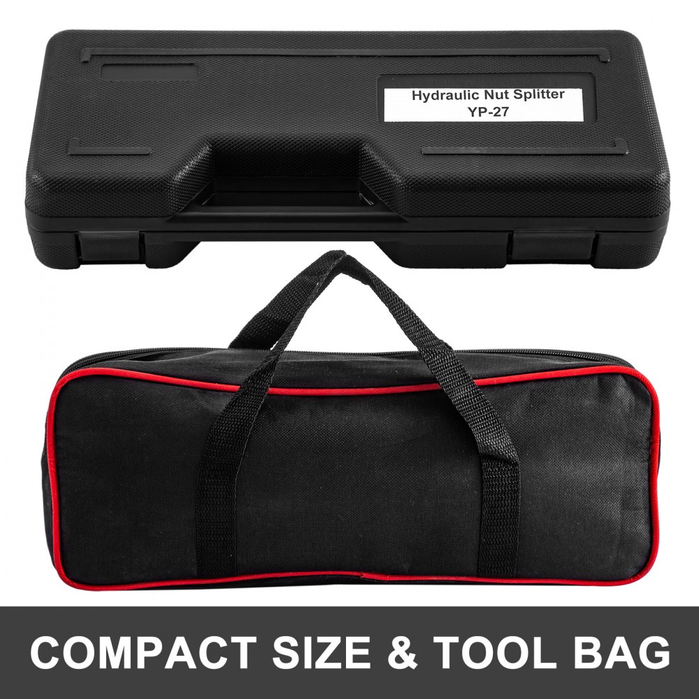 10t Hydraulic Nut Splitter Nut Cutter Tool 28-41mm Range Nut Integral + Tool Bag