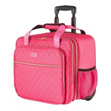 Rolling Laptop Bag 17.3 Inch Wheeled Computer Bag for Work Travel Women Men