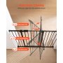 Baby Gate 26-48 Inches Adjustable Width 36 Inches High Dog Gate Black