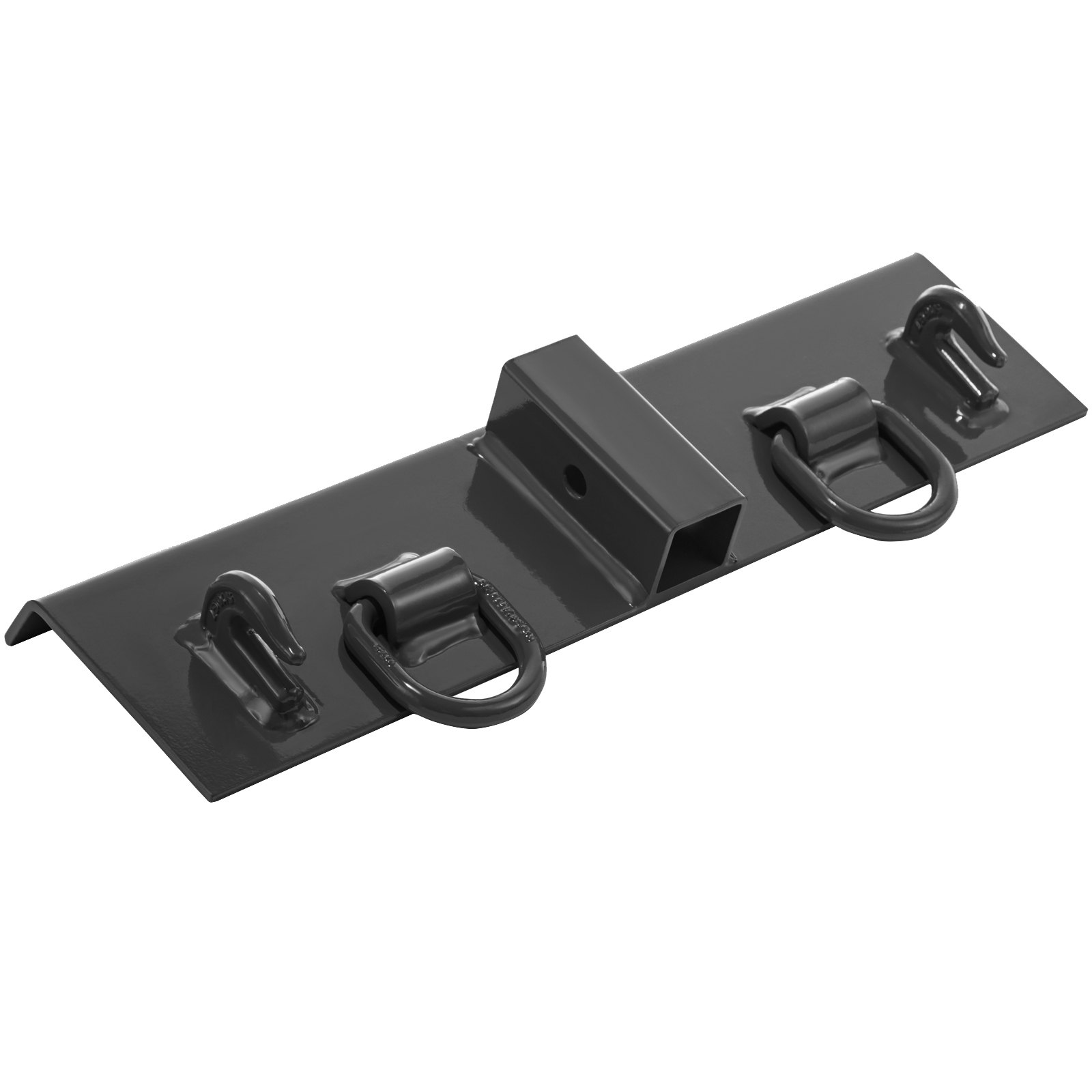 VEVOR Tractor Weld on Hooks, 1/4" Compact Weld on Grab Hooks, 4700LBS G70 Forged Heavy-Duty Bolt on Hooks for Tractor Bucket with 1/2" Shackles, Work Well for Tractor Bucket, RV, UTV, Truck