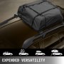 VEVOR Roof Rack Side Rails Compatible with Land Rover Discovery 4 LR4 2010-2016 Roof Baggage Luggage Rack