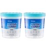 VEVOR Moisture Absorber Bucket, 2 Packs 16.2 oz Hi-Capacity Moisture Absorber Bucket with 800ml Storage Area & Reusable Outer Bucket for Long-Term Use, Fragrance Free Moisture Absorber for Fresher Air