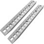 VEVOR 84"x14" Aluminum Loading Ramps 6000Lbs Car Trailer Truck Hook End 1 Pair