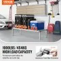 Newly Upgraded！VEVOR Aluminum Dunnage Rack Stationary Dunnage Rack 48” x 20” x 12” Storage Rack