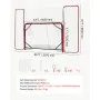 VEVOR Hockey Goal with Backstop and Targets, 307x183 cm Street Steel Hockey Goal Set, Pro Lightweight and Portable Training Equipment, Durable Net for Indoor & Outdoor Use, Easy Assembly, White/Red