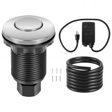 VEVOR Garbage Disposal Air Switch Kit Dual Outlet Sink Top Air Switch 2.5-inch