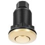 VEVOR Garbage Disposal Air Switch Kit, 2.5" Sink Top Air Switch for Food Waste Disposal, Brushed Gold Stainless Steel ON/OFF Air Button for Waste Disposer - Suitable for Stainless Steel Countertops