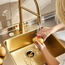 VEVOR Garbage Disposal Air Switch Kit 2.5" Sink Top Air Switch Waste Disposal