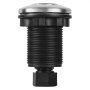 VEVOR Garbage Disposal Air Switch Kit, Dual Outlet Sink Top Air Switch for Food Waste Disposal, 2.5-inch Chrome-Plated Stainless Steel ON/OFF Air Push Button, Suitable for Stainless Steel Countertops