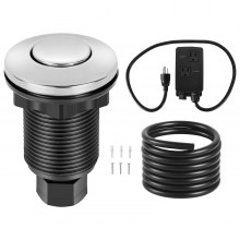 VEVOR Garbage Disposal Air Switch Kit Dual Outlet Sink Top Waste Disposal Switch
