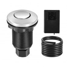 VEVOR Garbage Disposal Air Switch Kit 2.5" Air Button for Food Waste Disposal
