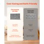 16x25x1 Aluminum Electrostatic Air Filter MERV 8 Actual 15.5x24.65x0.82