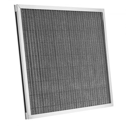 WioAIR Washable Furnace Air Filter – MERV 8, 20x25x1, Reusable Aluminum Frame