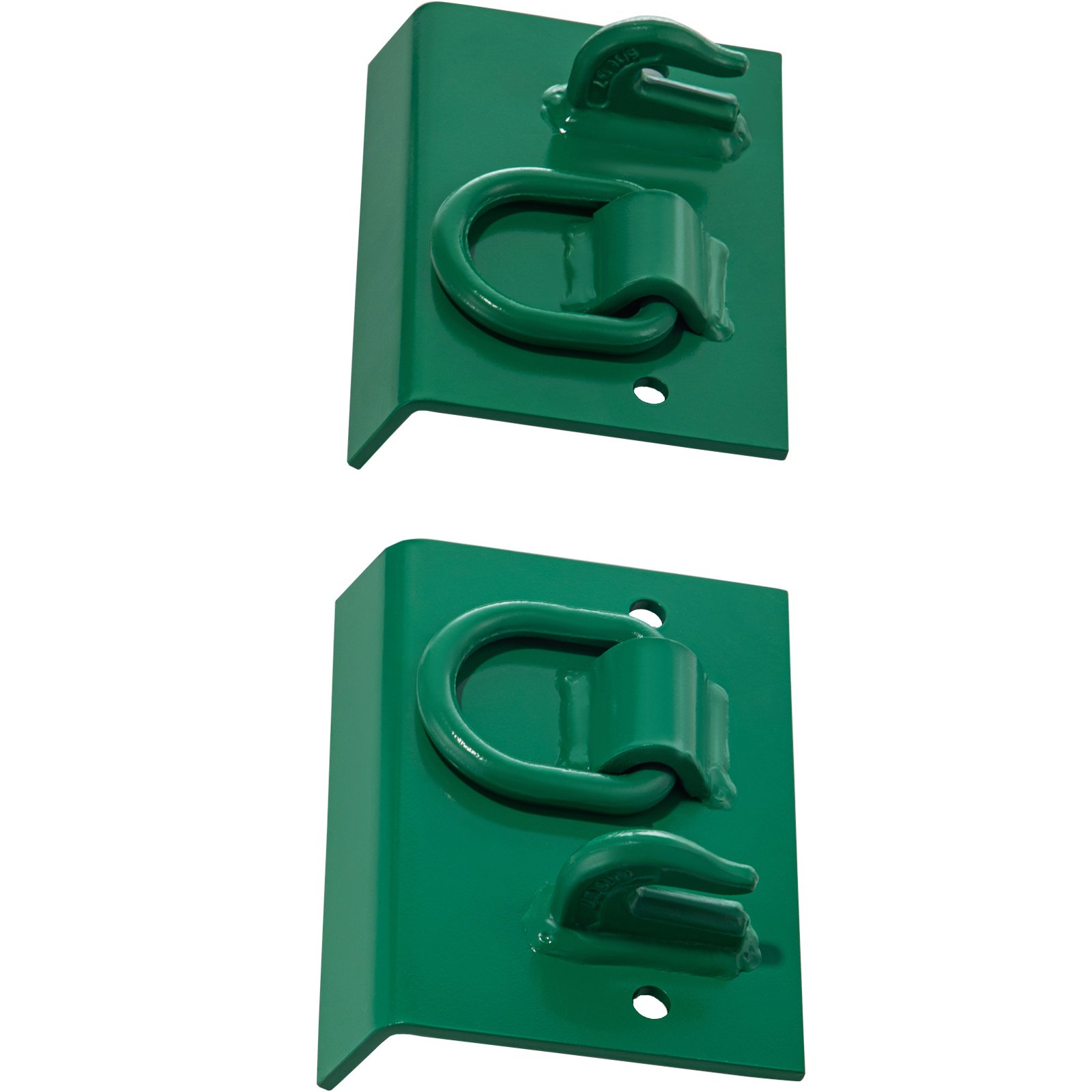 VEVOR Tractor Bolt on Hooks Bolt on Grab Hooks 1/4'' D Ring 1/2'' 1 Pair