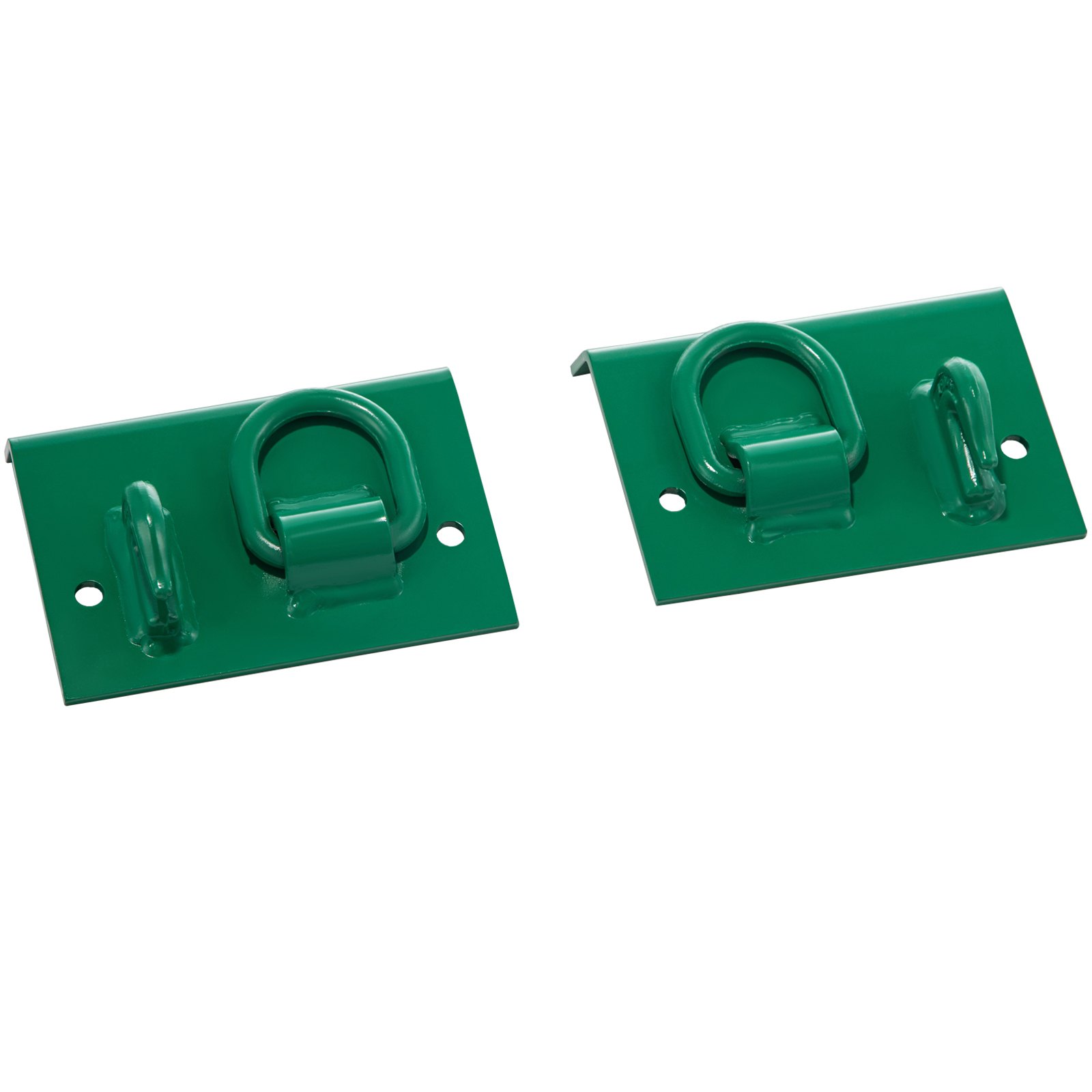 VEVOR Tractor Bolt on Hooks Bolt on Grab Hooks 1/4'' D Ring 1/2'' 1 Pair