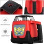 Rotary Laser Level Green Beam Self-leveling 360 Degree Automatic 500m W/ Case