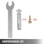 VEVOR 4 x 4 Post Base 3 PCs, Deck Post Base 3.6 x 3.6 inch, Post Bracket 2.5 lbs, Fence Post Anchor Black Powder-Coated Deck Post Base with Thick Steel for Deck Supports Porch Railing Post Holders