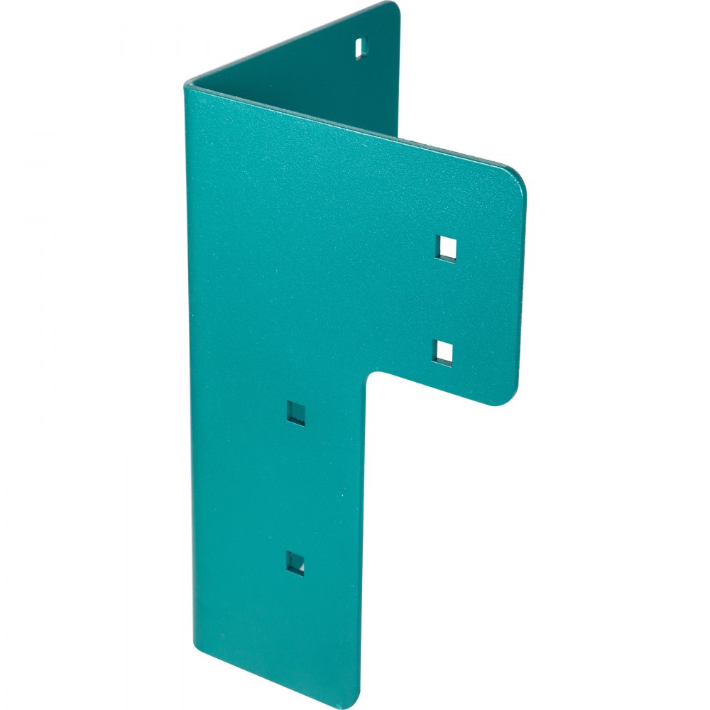VEVOR Workbench Corner Brackets, 5mm Thick Steel Shop Table Bracket Kit, 8 PCs Workbench Bracket Kit, Right Angle Shop Table Corner Brackets with Hardware Kit, Joint Fastener for Desk Edge, Family DIY