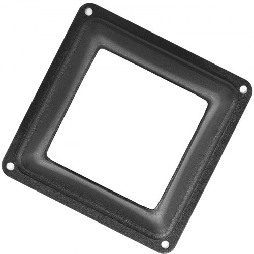 VEVOR Deck Post Base 10 PCS Post Base Skirt 4 x 4 Inch Post Support Flange 2.5 LBS Deck Post Skirt Black Powder-Coated Decking Post Base with Thick Steel for Deck Supports Porch Railing Post Holders