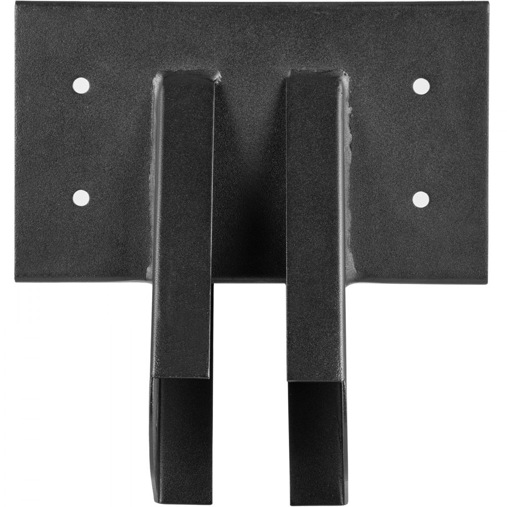 VEVOR Swing Set Bracket 9.84" Swing Bracket A-Frame Construction Swing Set Hardware Iron Material with Black Powder Coated DIY Swing Set Middle Bracket Swing Set Kit for 2 (4x4) Legs & 1 (4x6) Beam