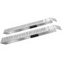 VEVOR Trailer Ramps, 2PCS 985 x 225mm, Heavy-Duty Steel ATV Ramp Set with Anti-Slip Plates, 544kg Combined Capacity Loading Ramps for Motorcycles, Lawn Mowers, Farm Tractors, Carts