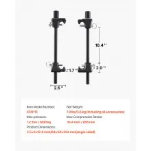 VEVOR Strut Spring Compressor 2 Pcs Coil Spring Compressor Tool 10.4-Inch Range