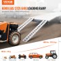 VEVOR 94" x 15" alumínium rámpák 6000 LBS kapacitású rakodó rámpák 2 DB