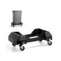 VEVOR Slim Trash Can Dolly with Wheel Fit 16/23 Gal Containers 200lbs Heavy Duty