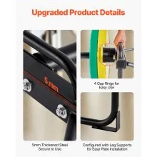 Trap Bar Hex Bar Barbell Weightlifting for Squat Shrug Deadlift 2in