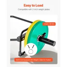 Trap Bar Hex Bar Barbell Weightlifting for Squat Shrug Deadlift 2in