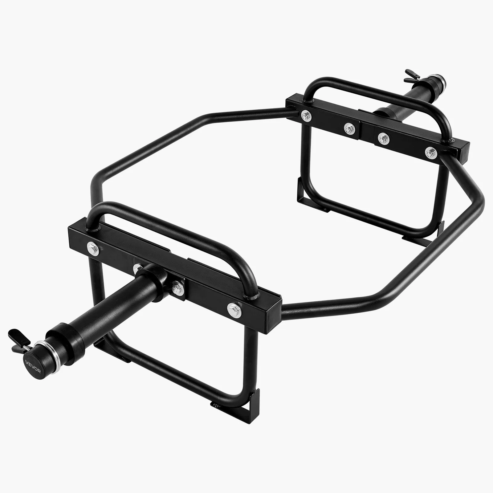 VEVOR Trap Bar Hex Bar, 50mm Hex Barbell, 240 kg Capacity Shrug Bars, Weightlifting and Strength Training Equipment, Home Gym for Squats, Deadlifts, Shoulder Presses, Black