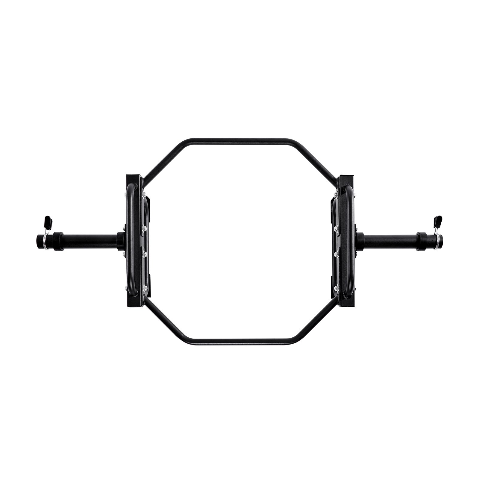 VEVOR Trap Bar Hex Bar, 50mm Hex Barbell, 240 kg Capacity Shrug Bars, Weightlifting and Strength Training Equipment, Home Gym for Squats, Deadlifts, Shoulder Presses, Black