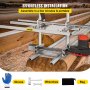 VEVOR Motosierra Molino Barra de fresado de tablones de 36"pulgadas 14" a 36" con juegos de escalera guía de riel